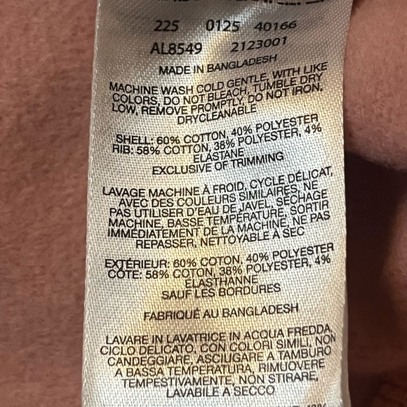 Columbia Women’s XL Aldermore Hoodie Pink Front Pocket New MSRP $79 - Picture 8 of 10